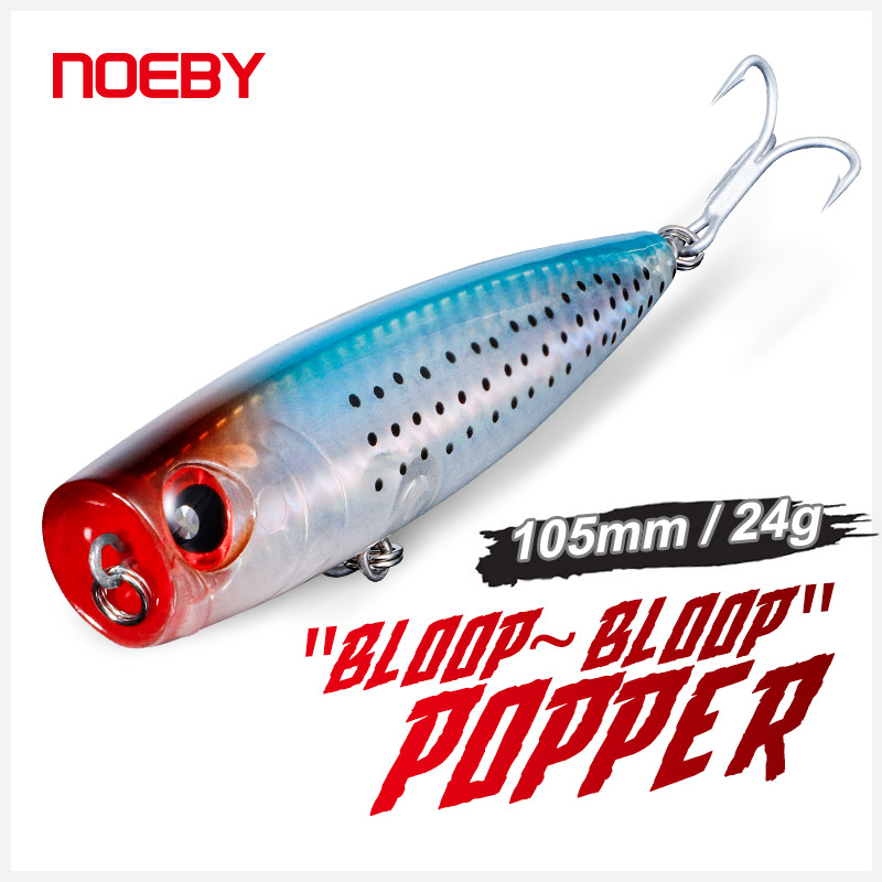 Noeby popper isca de pesca 105 - Fishing Lure Buzzbait avaliação e preço