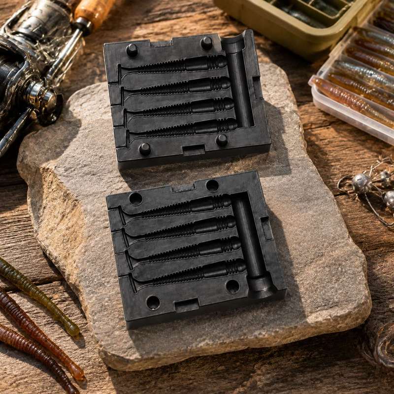 Molde para Iscas Macias de 2 P - Fishing Lure Making Kit avaliação e preço